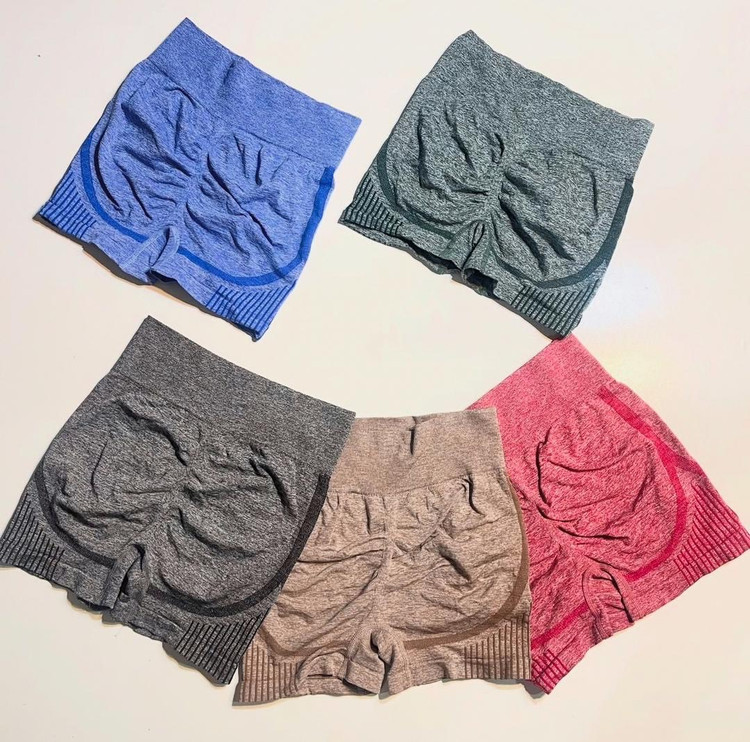 شورتک ورزشی زنانه پشت چین دار اقتصادی